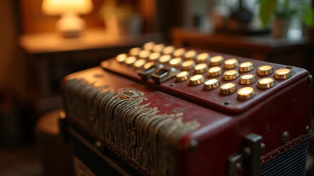 Restored Antique Accordion
