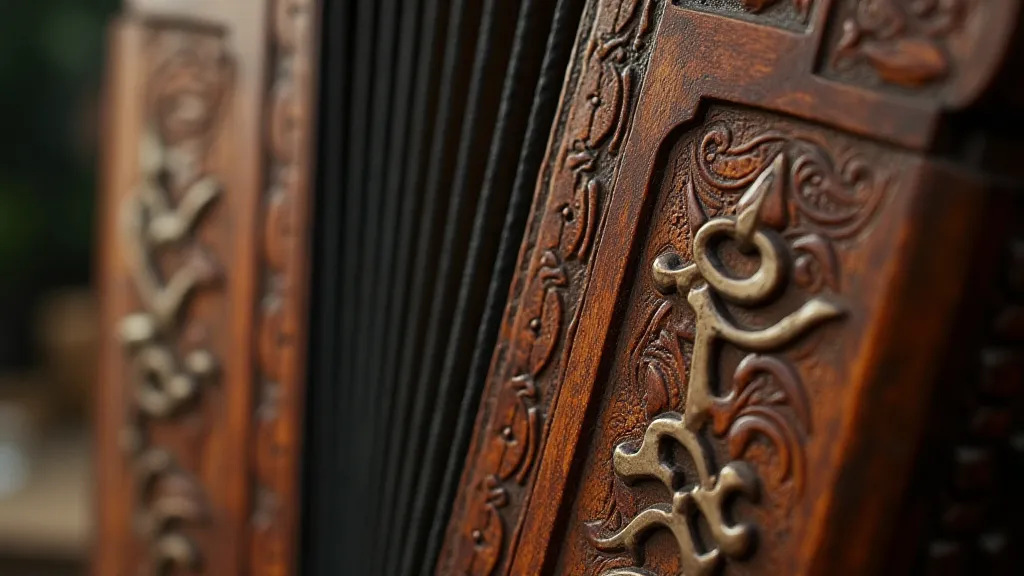 Antique Accordion Detail