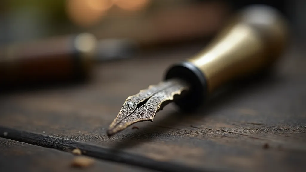 Antique Calligraphy Nib