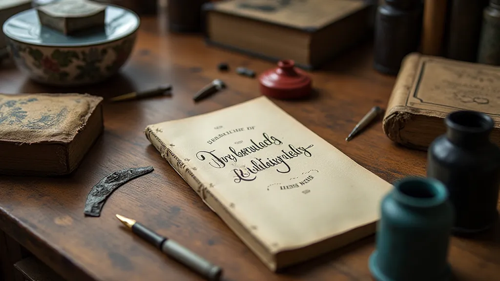 Calligraphy Tools